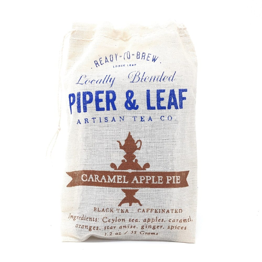 Piper & Leaf Caramel Apple Pie Tea Plumb Line Coffee